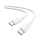 USAMS Kabel U90 60W USB-C do USB-C biały - 1569159 - zdjęcie 3